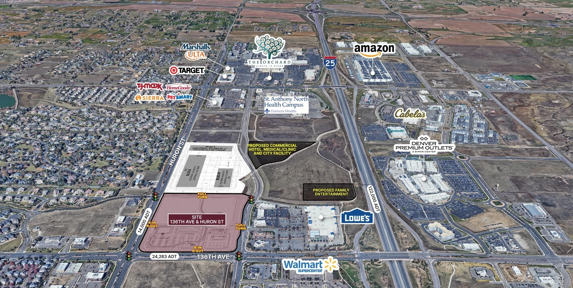 136th Avenue & Huron Street, Westminster, CO for Sale