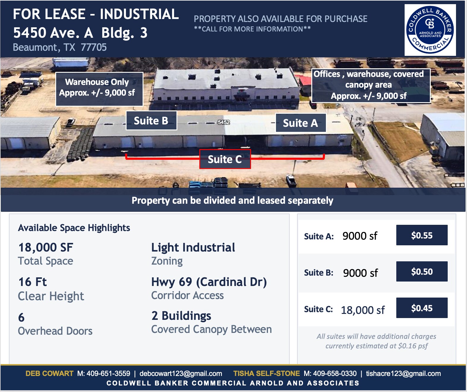 5450 Avenue A, Beaumont, TX for Rent