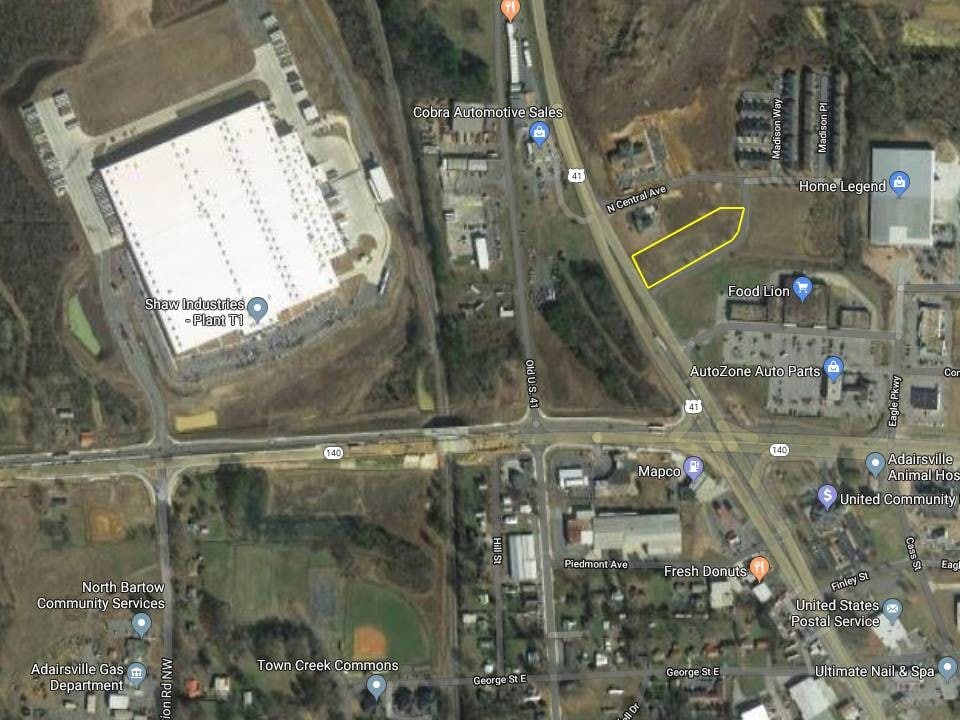 0 S Central Ave, Adairsville, GA for Sale