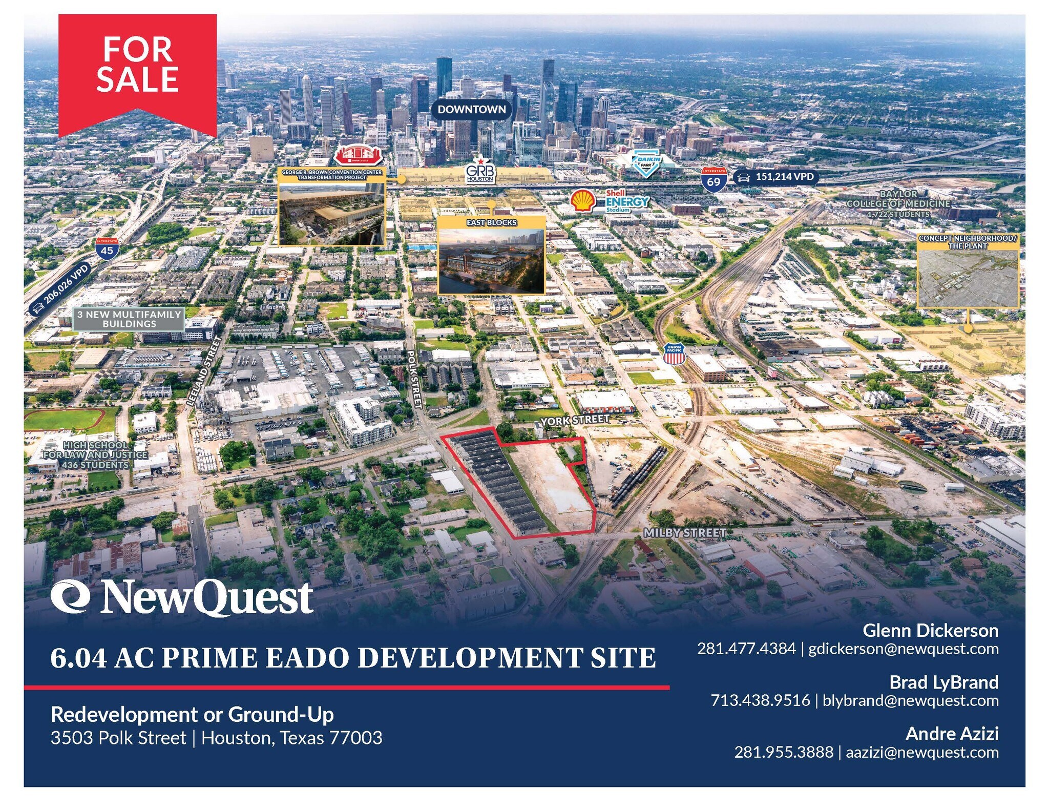 3503 Polk St, Houston, TX for Sale