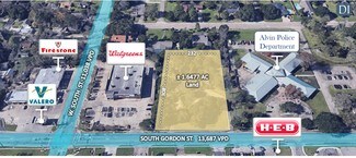 Alvin, TX Commercial Land - 1610 S Gordon St