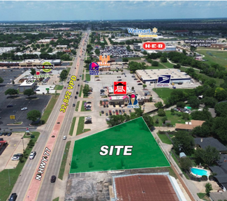 Waxahachie, TX Commercial Land - NEQ OF DALLAS HWY 77 & E UNIVERSITY AVE