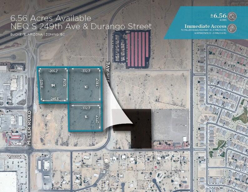 NEQ S 249th Ave & Durango St, Buckeye, AZ for Sale