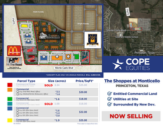 Princeton, TX Commercial - E.Monte Carlo & Longneck Rd