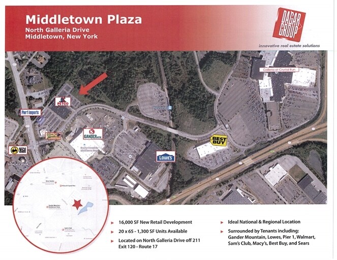 800 N Galleria Dr, Middletown, NY for Rent