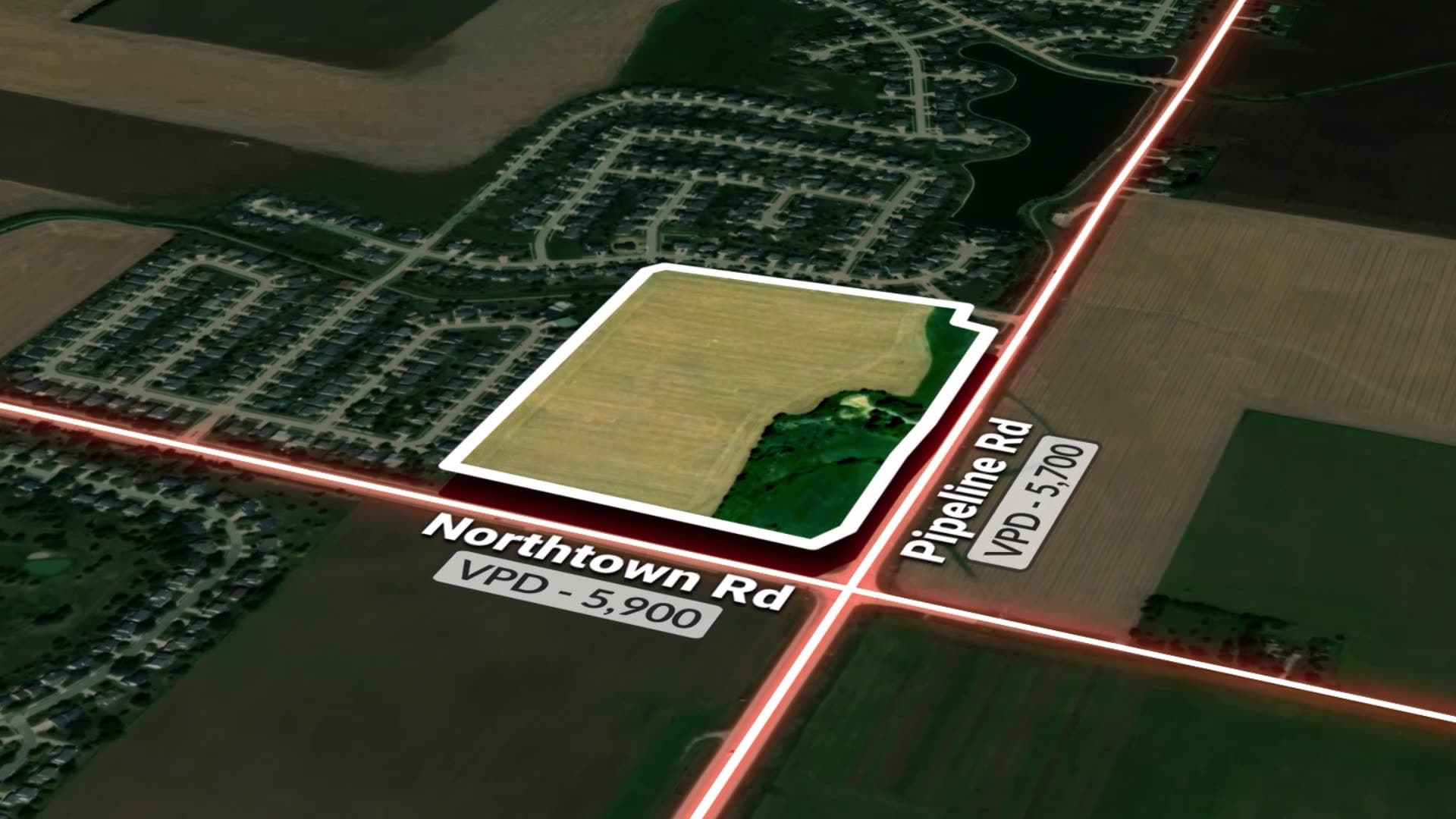 Pin 14-11-477-001 Northtown And Pipeline Rds, Normal, IL for Sale