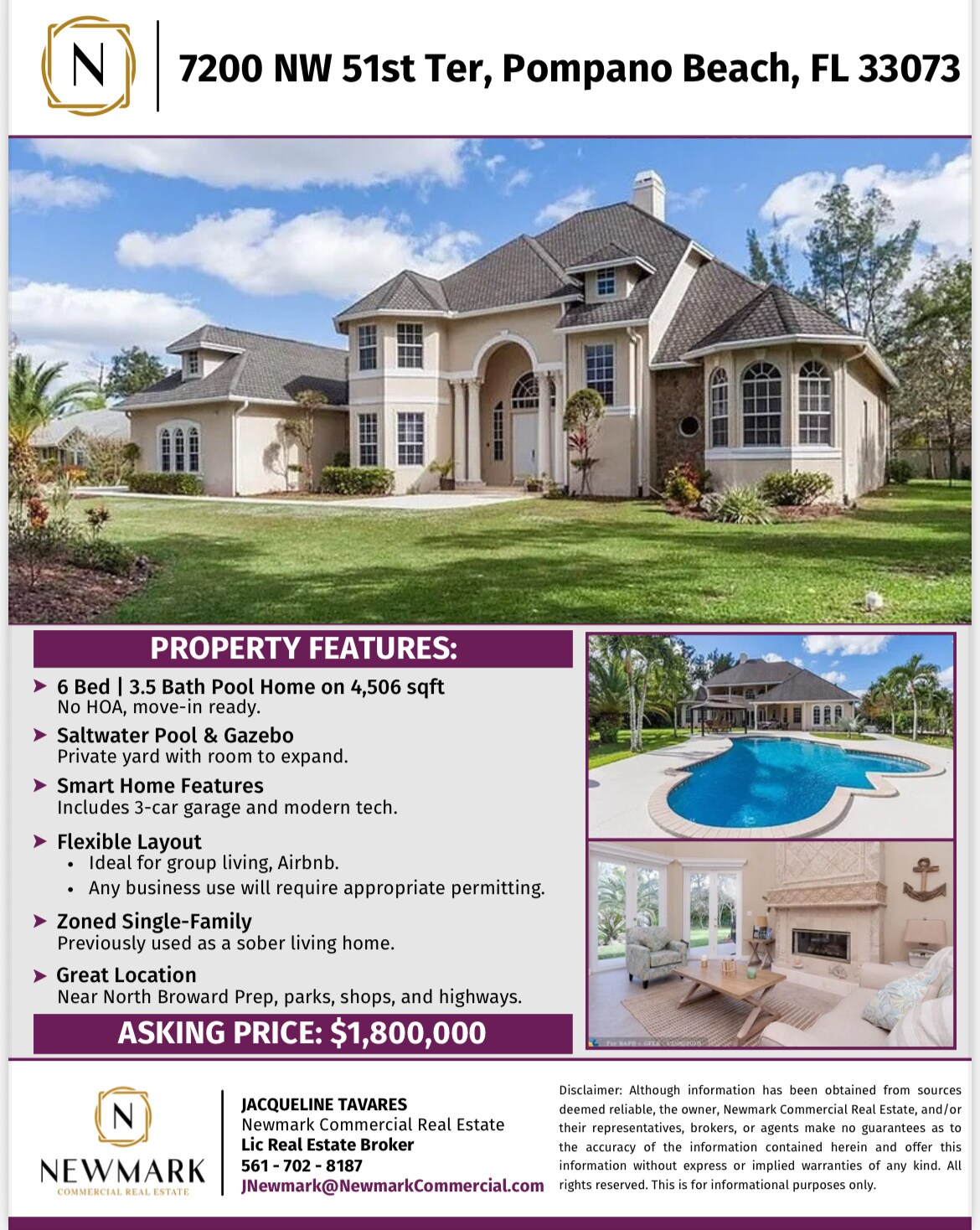 7200 NW 51st Ter, Coconut Creek, FL for Sale