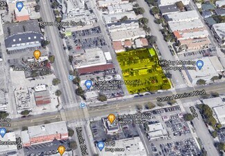 Santa Monica, CA Commercial Land - 825 Santa Monica Blvd