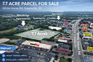 Greenville, SC Commercial - White Horse Rd Development Parcel