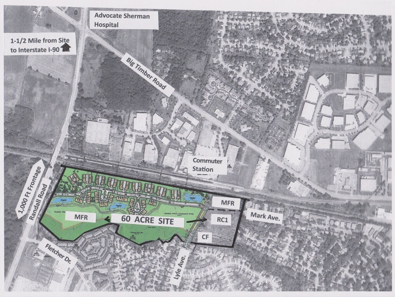 Randall Road @ Near Fletcher Dr, Elgin, IL for Sale