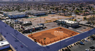 Las Vegas, NV Commercial Land - 5641 W Charleston Blvd