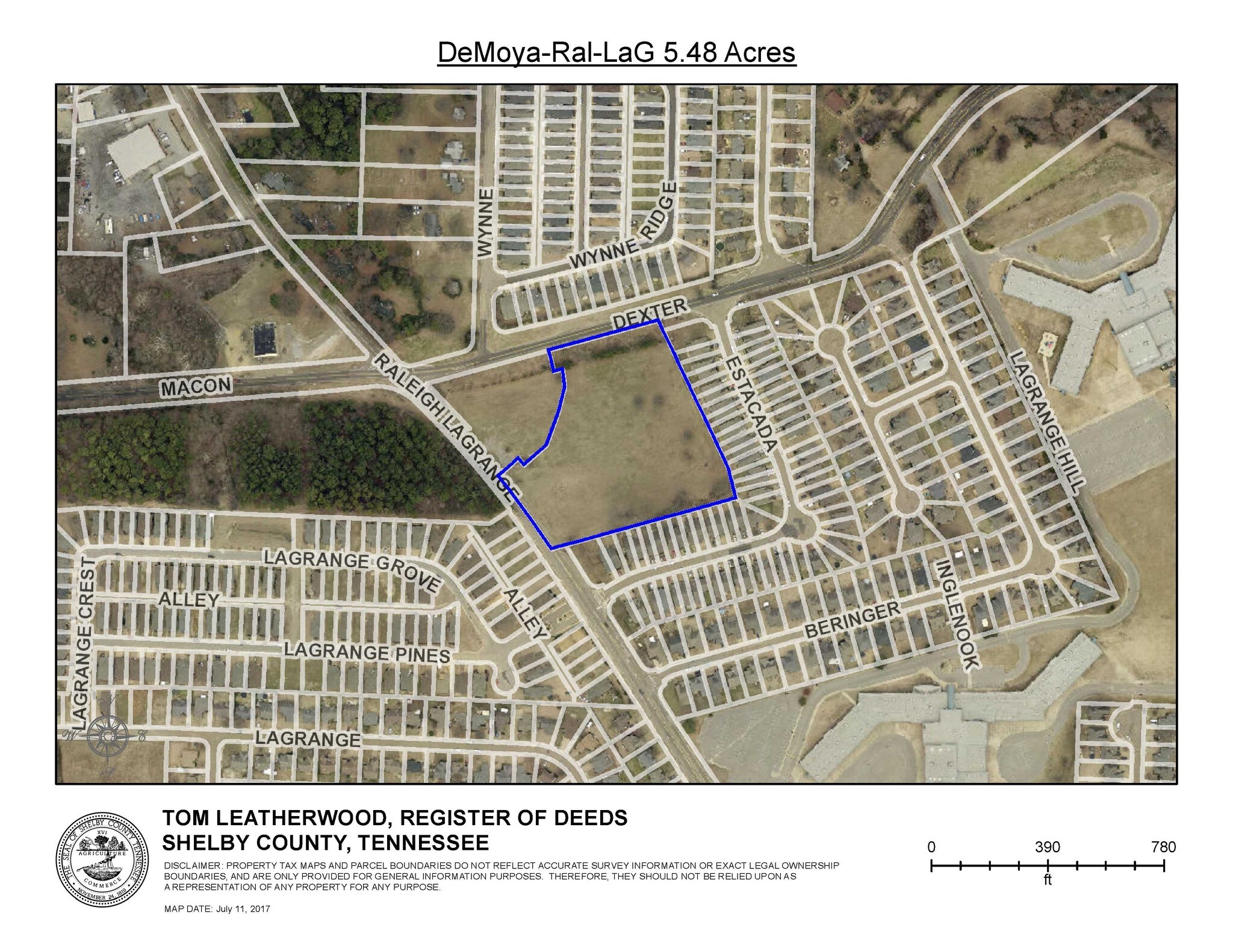 Raleigh LaGrange Rd Dexter Rd Cordova, TN 38016 Land Property for