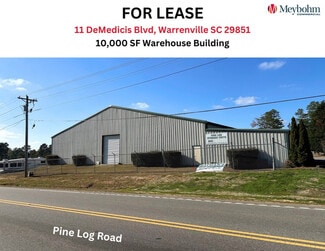 Warrenville, SC Industrial - 11 Demedicis Blvd