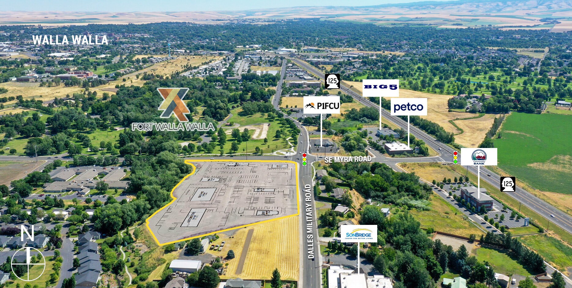 Myra & Dalles Military Rd, Walla Walla, WA for Sale