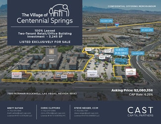 Las Vegas, NV Retail - 7580 Norman Rockwell Ln