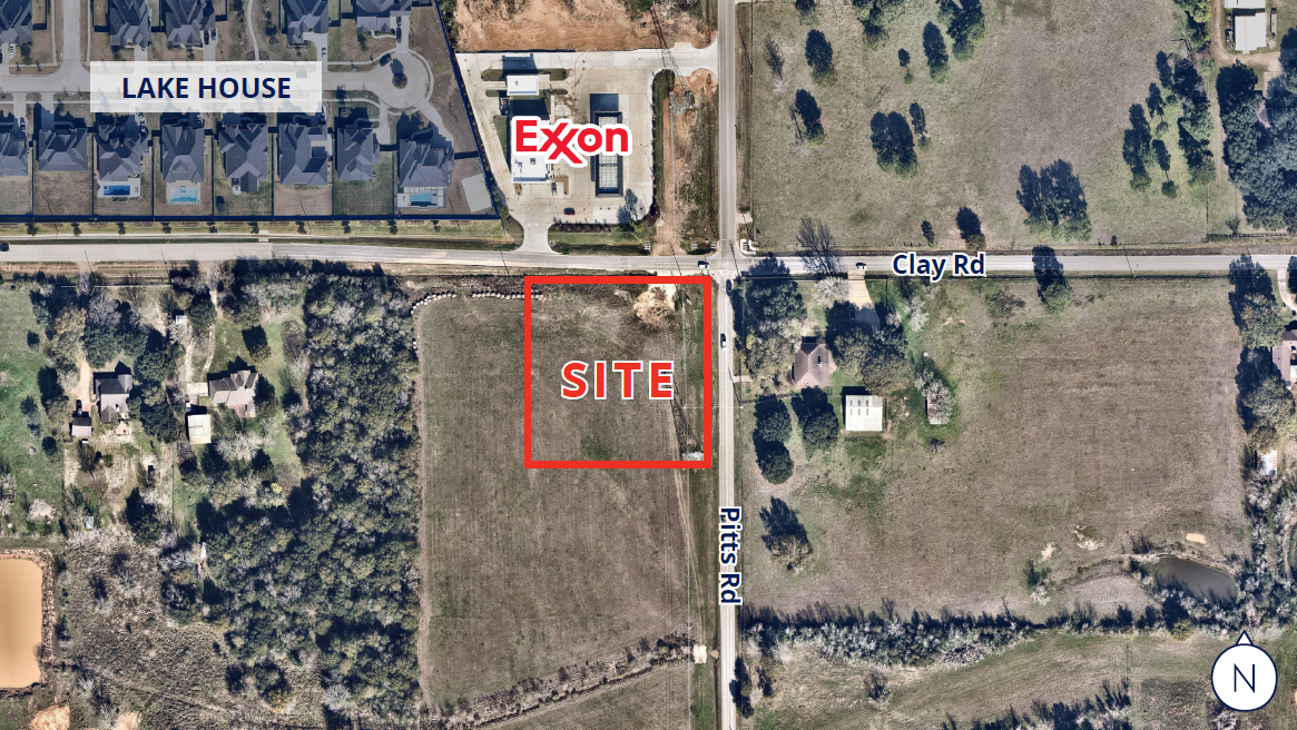 SWC of Clay Road & Pitts Road, Katy, TX for Sale