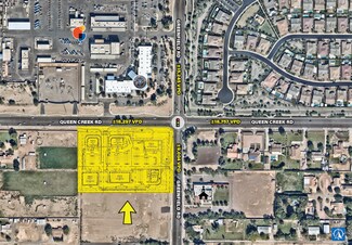 Gilbert, AZ Commercial Land - Greenfield Rd & Queen Creek Rd