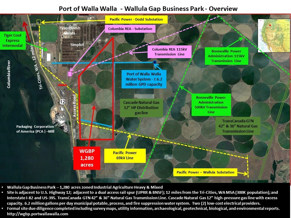 State Highway 12, Wallula, WA for Sale