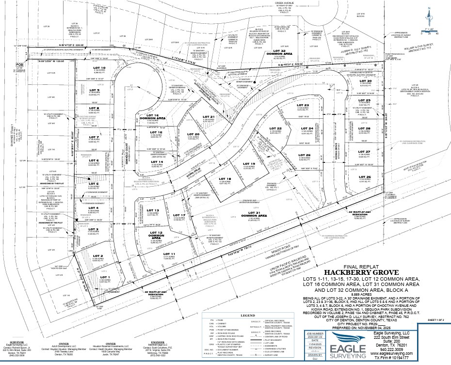 Mingo Rd @ Shawnee Street, Denton, TX for Sale