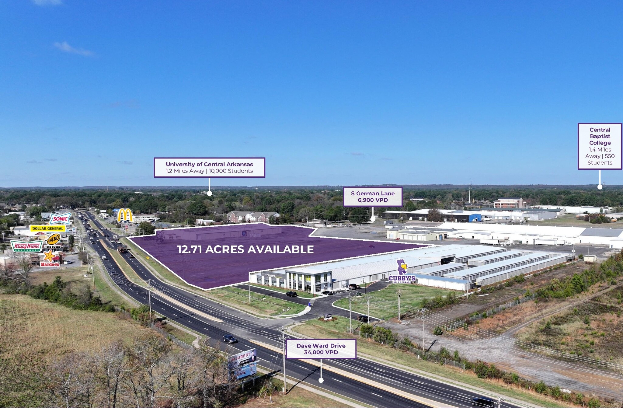 1150 Dave Ward Dr, Conway, AR for Rent