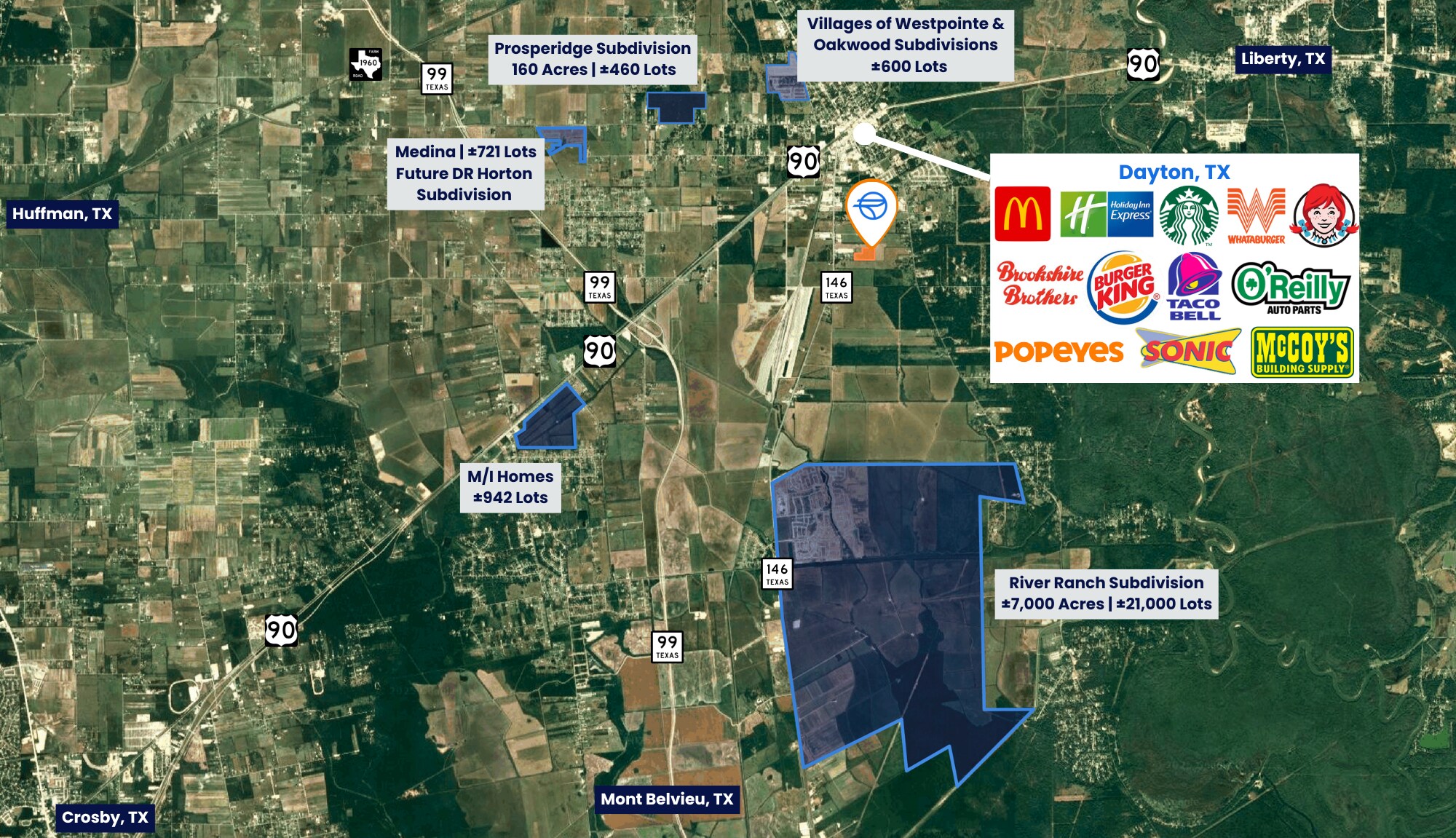 County Road 492, Dayton, TX for Sale