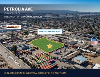 Compton, CA Industrial Land - 1000-1022 South Petrolia Avenue