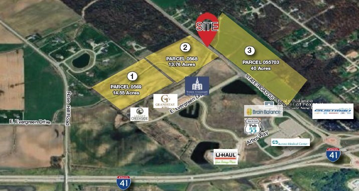 State Road 55 & Interstate 41, Kaukauna, WI for Sale