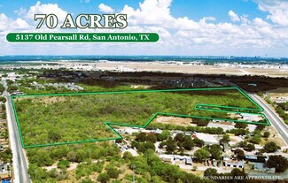 San Antonio, TX Commercial Land - 5039 Old Pearsall Rd