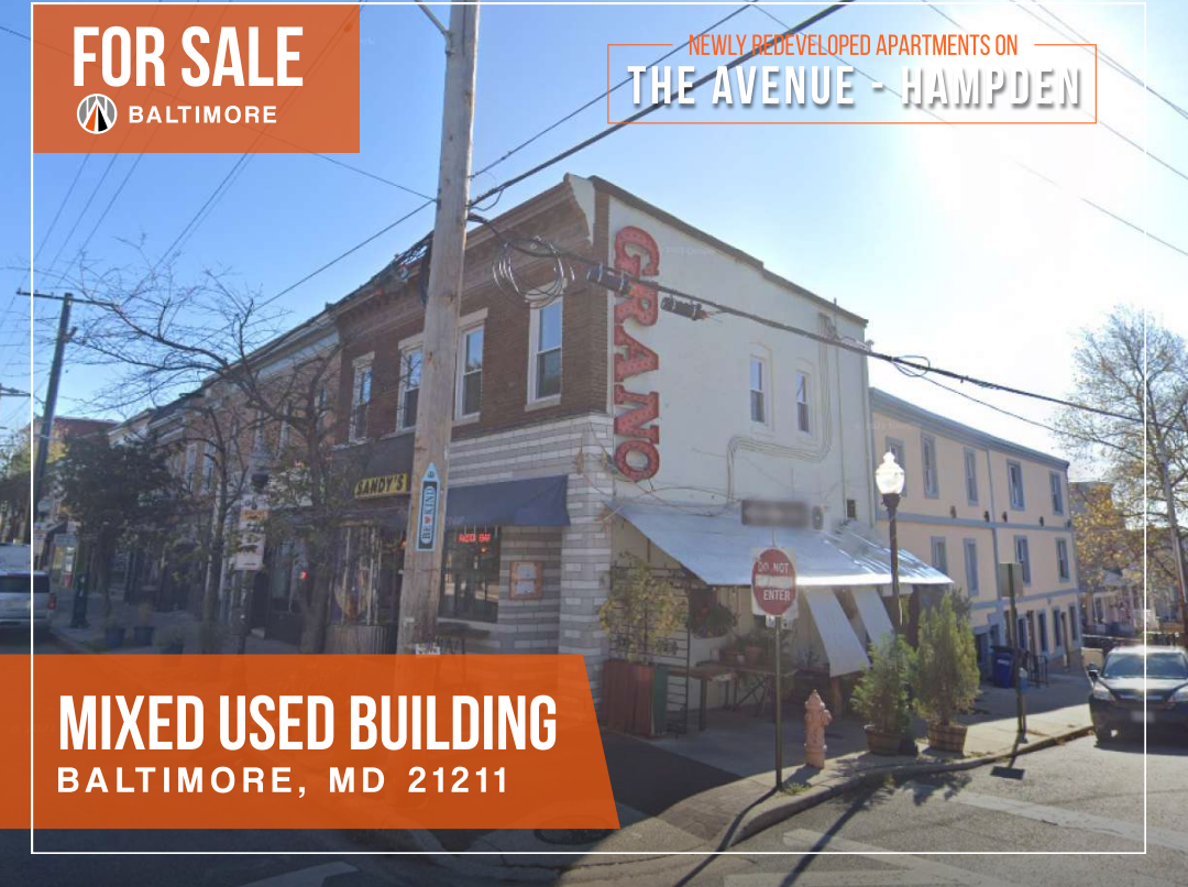 1029-1031 W 36th St, Baltimore, MD for Sale