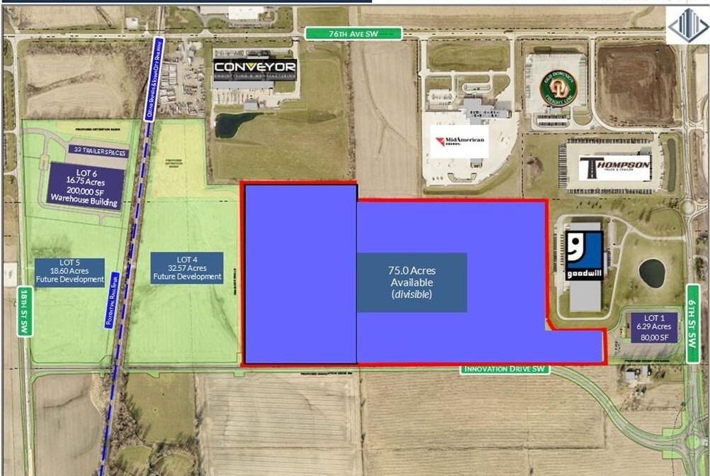 Lot 1 Innovation Drive SW, Cedar Rapids, IA for Sale