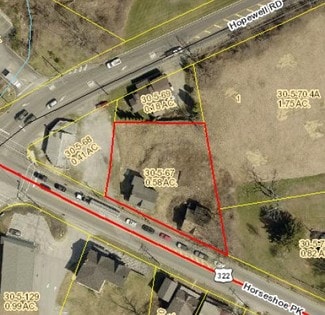 Downingtown, PA Commercial Land - 1193 Horseshoe Pike