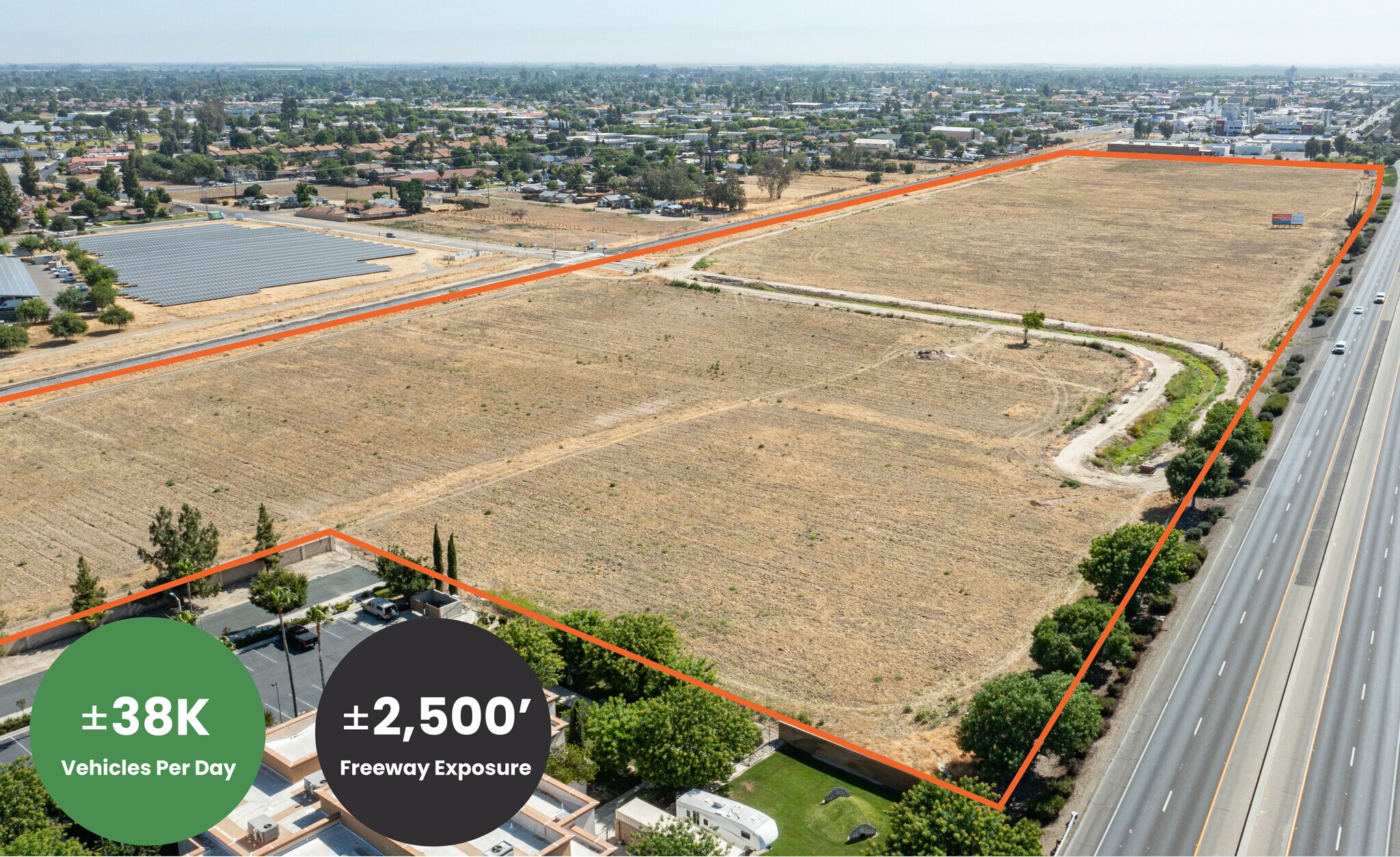 Highway 198 Hwy @ 12th Street, Hanford, CA for Sale