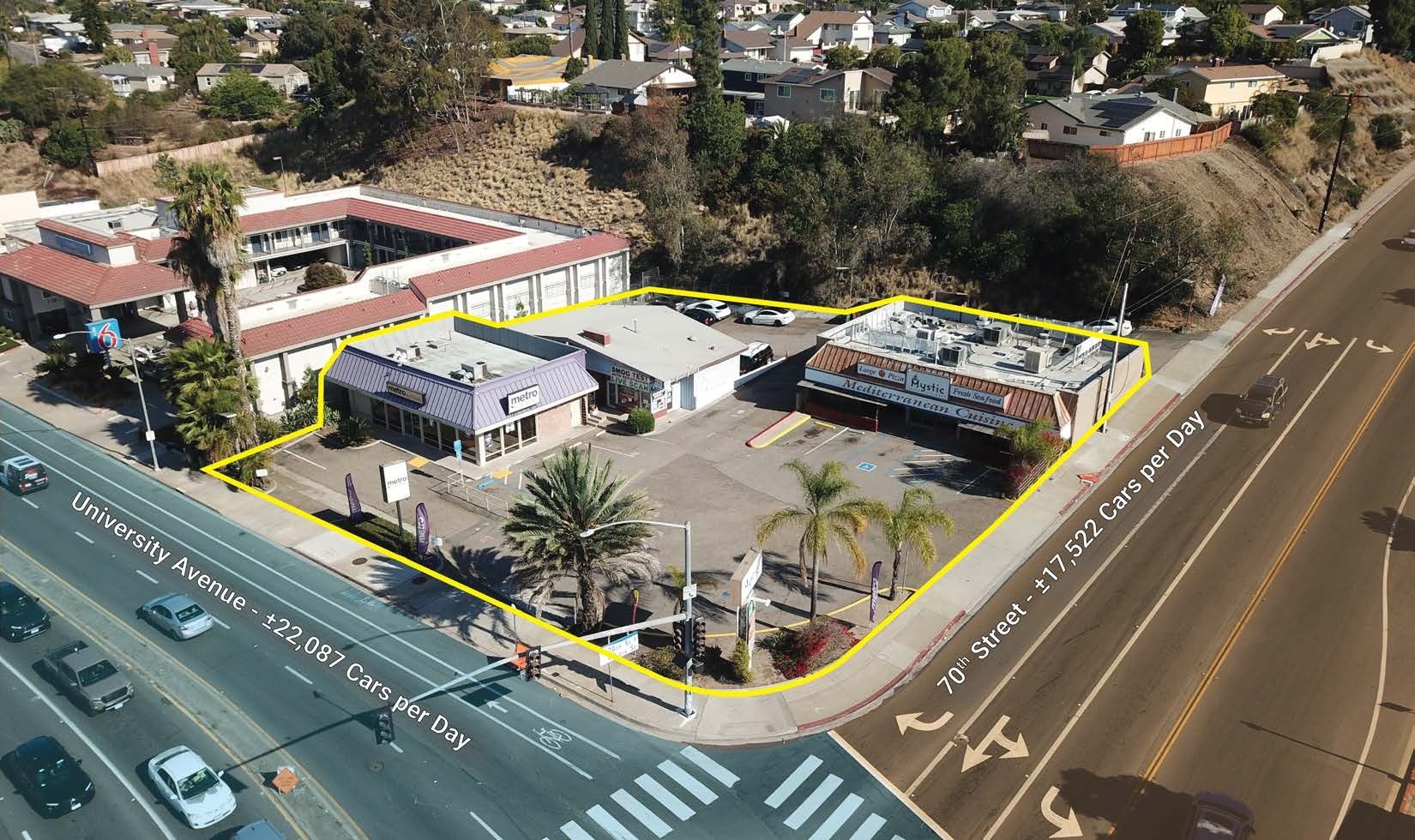 6970-6990 University Ave, La Mesa, CA for Rent