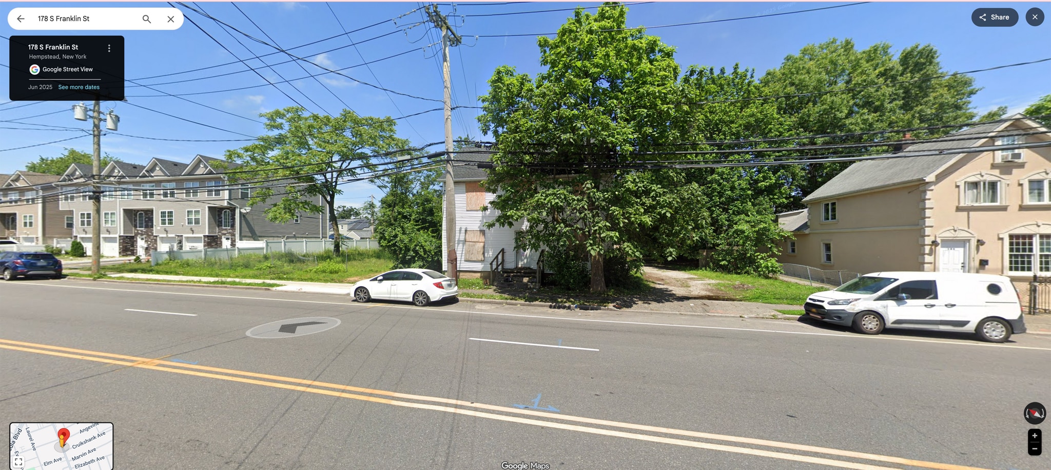 178 S Franklin St, Hempstead, NY for Sale
