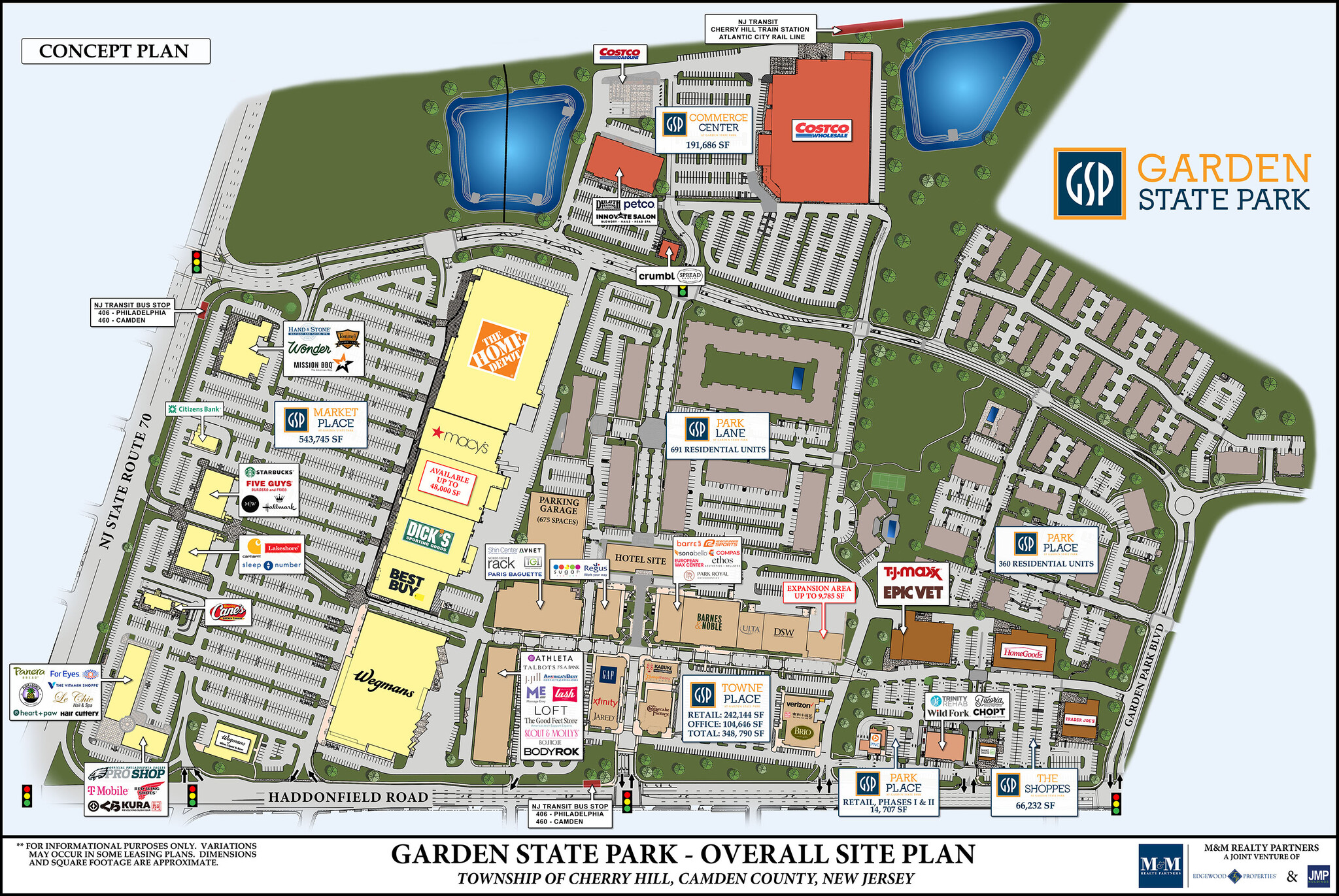 901-957 Haddonfield Rd, Cherry Hill, NJ for Rent