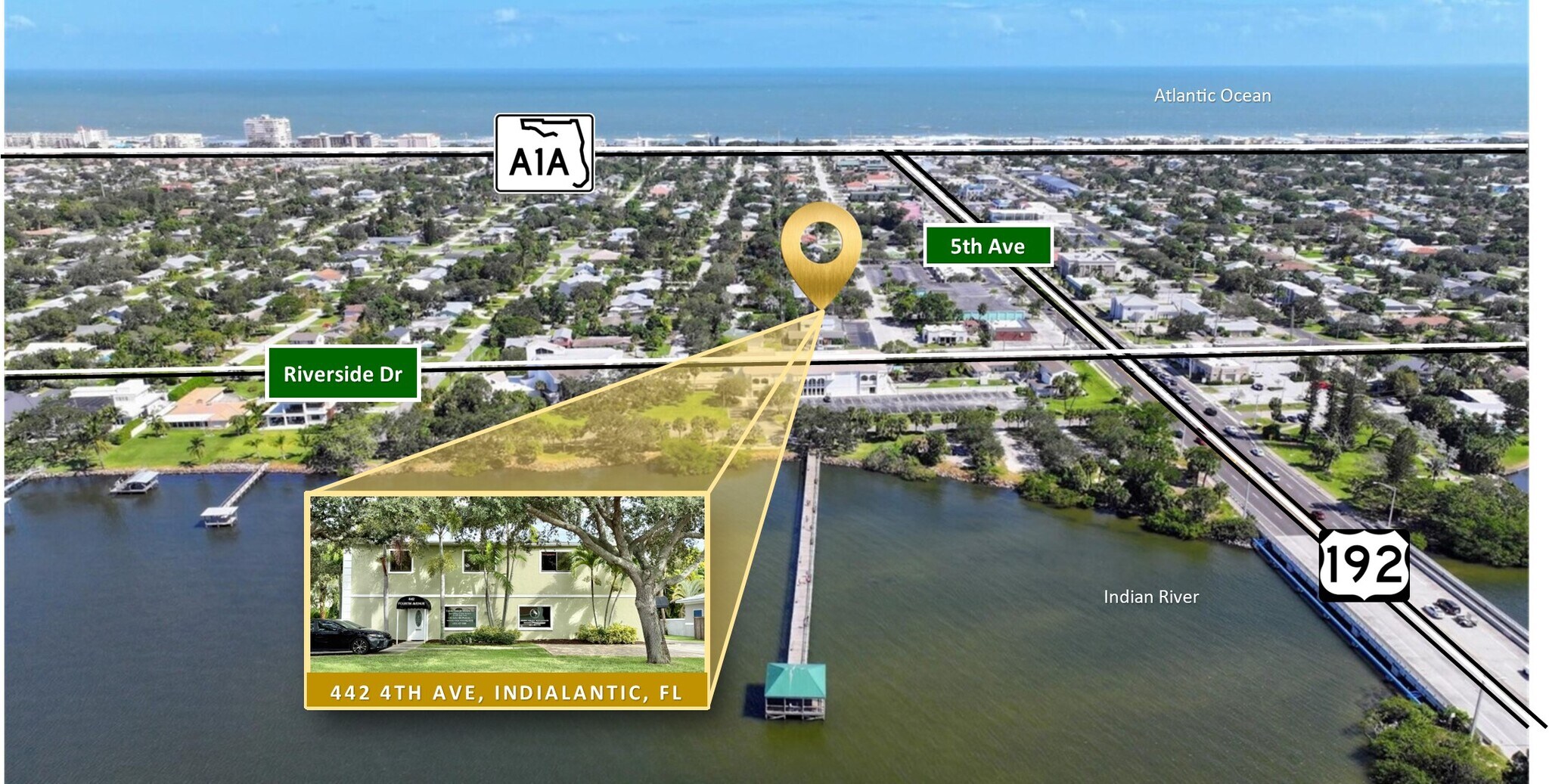 442 4th Ave, Indialantic, FL for Rent