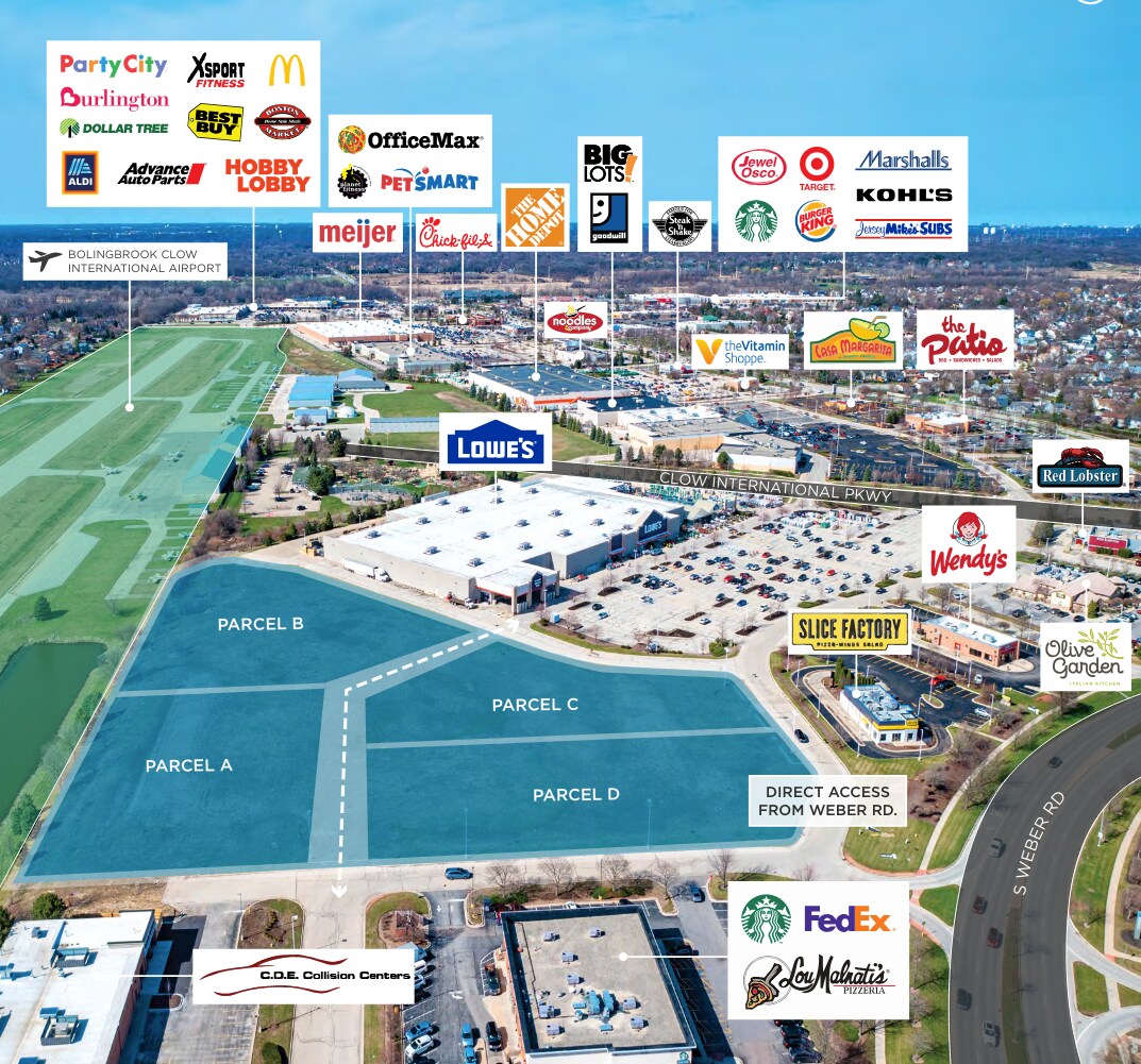 247-249 S Weber Rd, Bolingbrook, IL for Sale