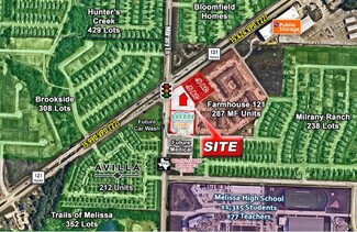 Melissa, TX Commercial Land - 3320 Sam Rayburn Hwy