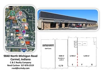 Carmel, IN Retail, Industrial - 9830 N Michigan Rd