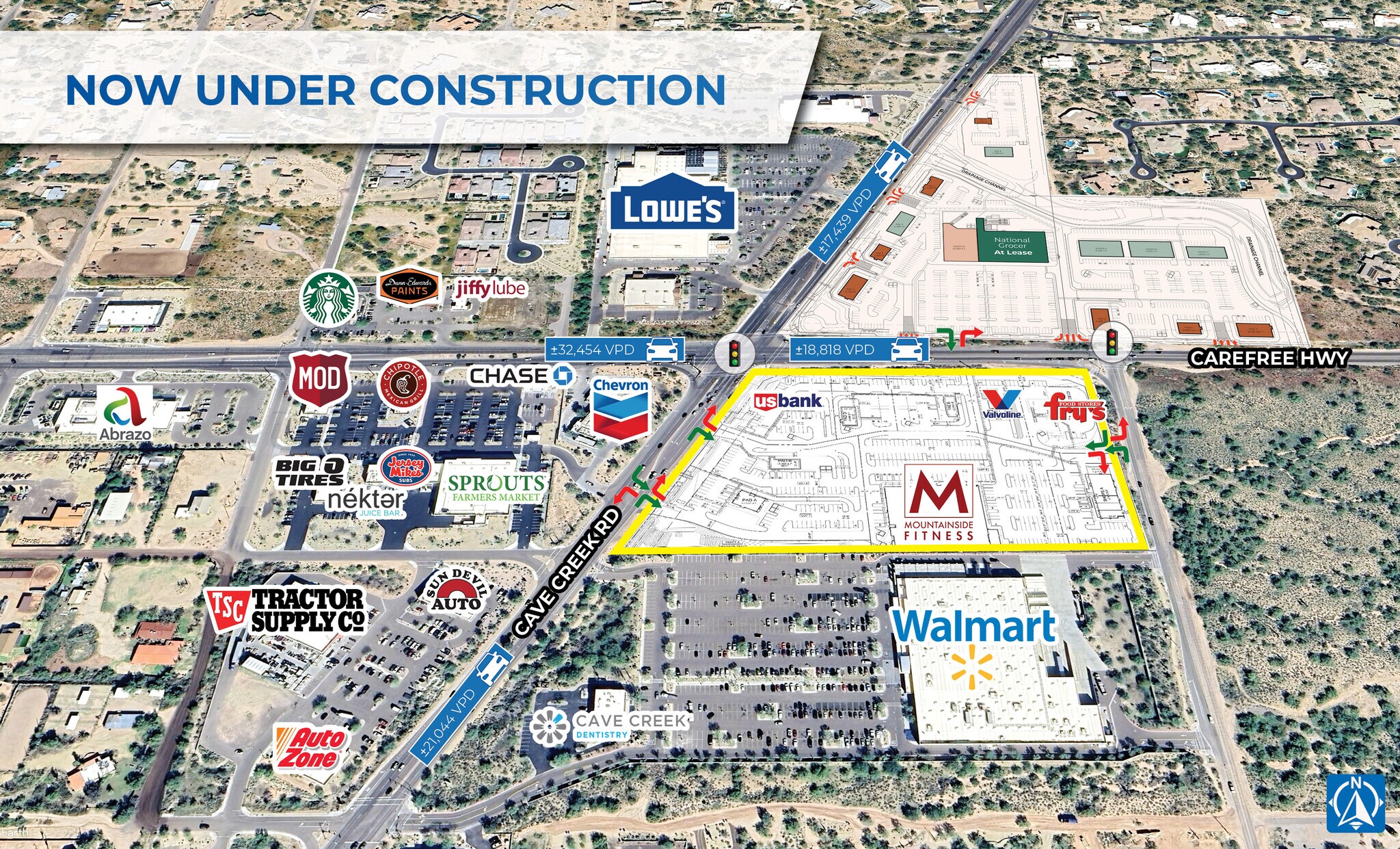 SE Carefree Hwy & Cave Creek Rd, Cave Creek, AZ for Rent