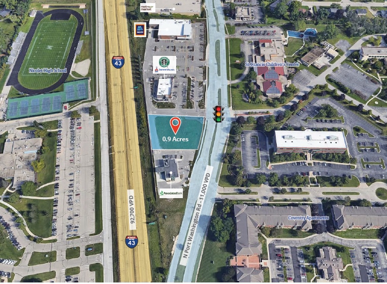 I-43/Port Washington Road, Glendale, WI for Rent