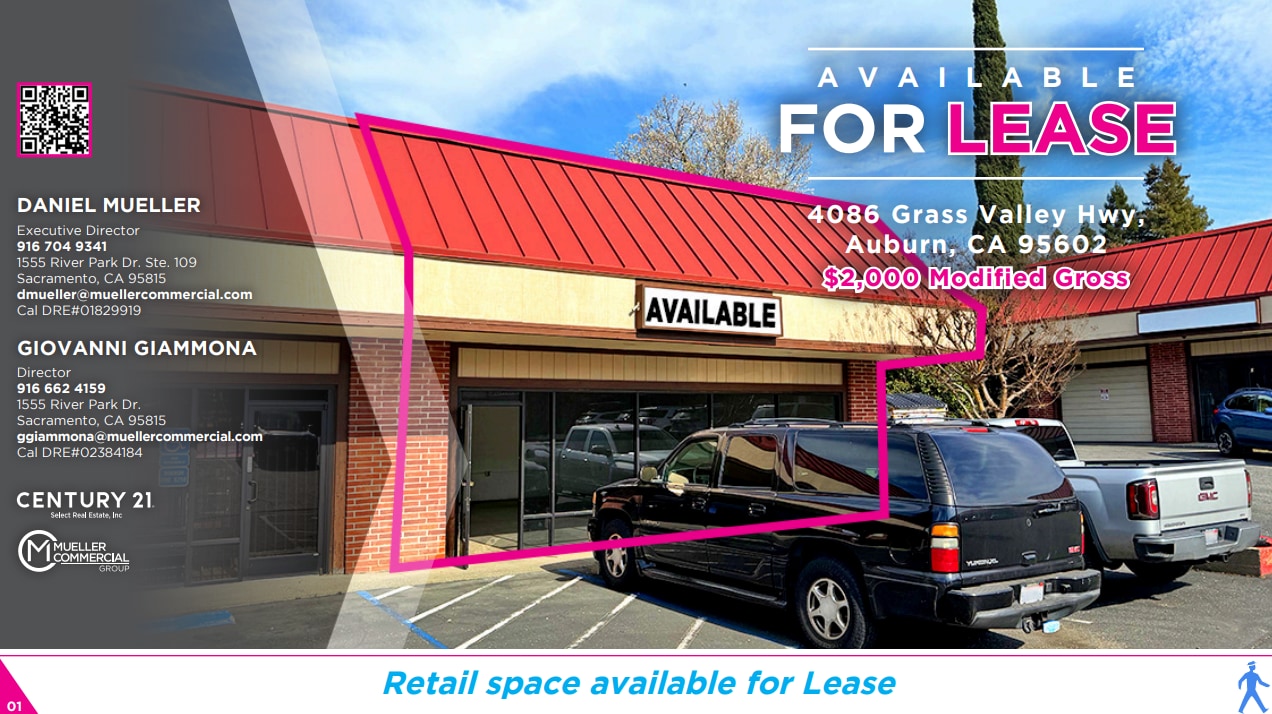 4076-4086 Grass Valley Hwy, Auburn, CA for Rent