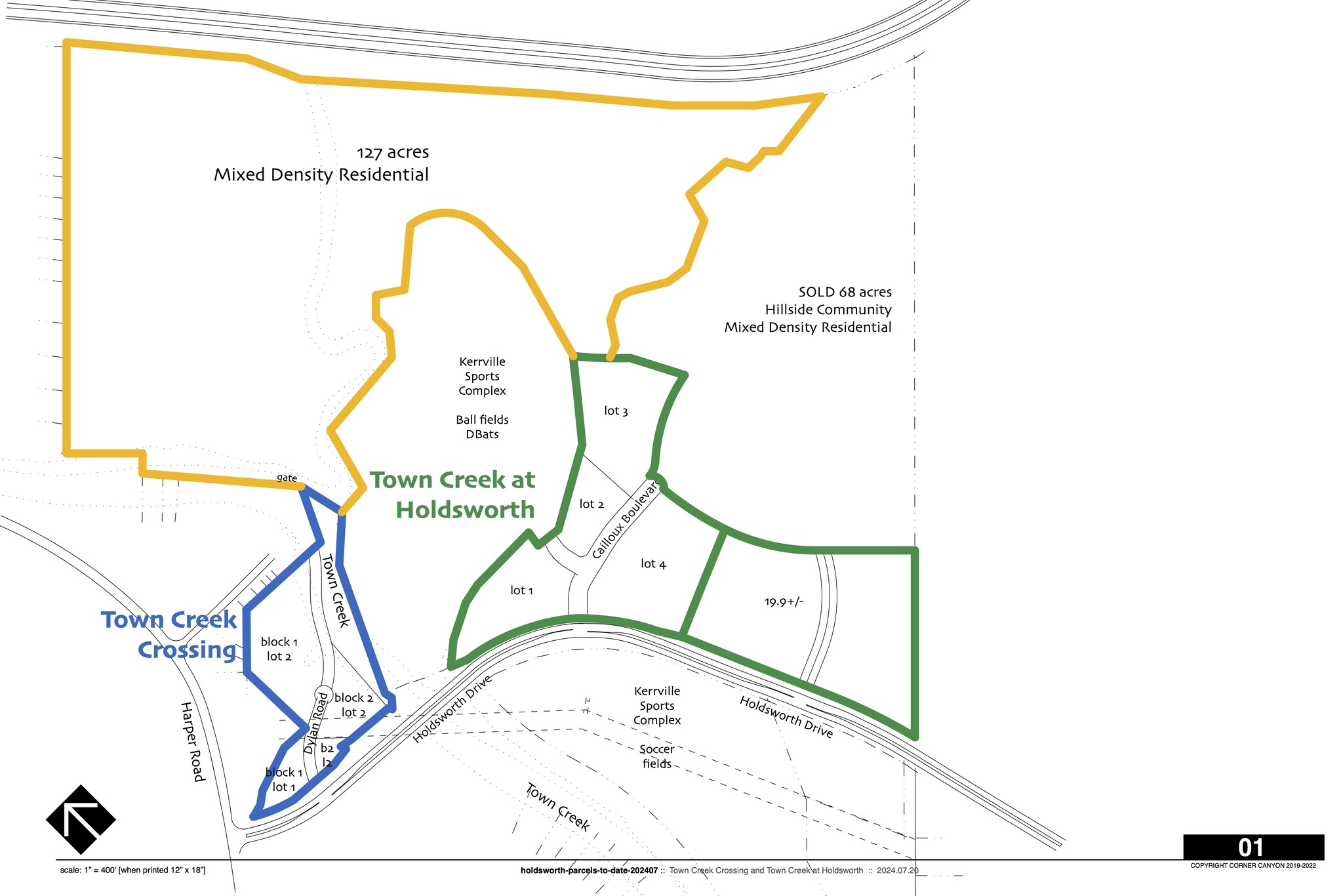 Cailloux Blvd @ Holdsworth Boulevard, Kerrville, TX for Sale