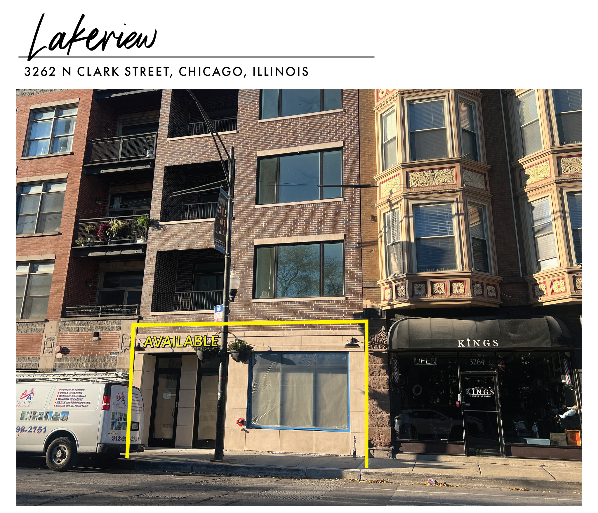 3262 N Clark St, Chicago, IL for Rent