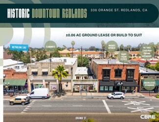 Redlands, CA Retail - 336 Orange St