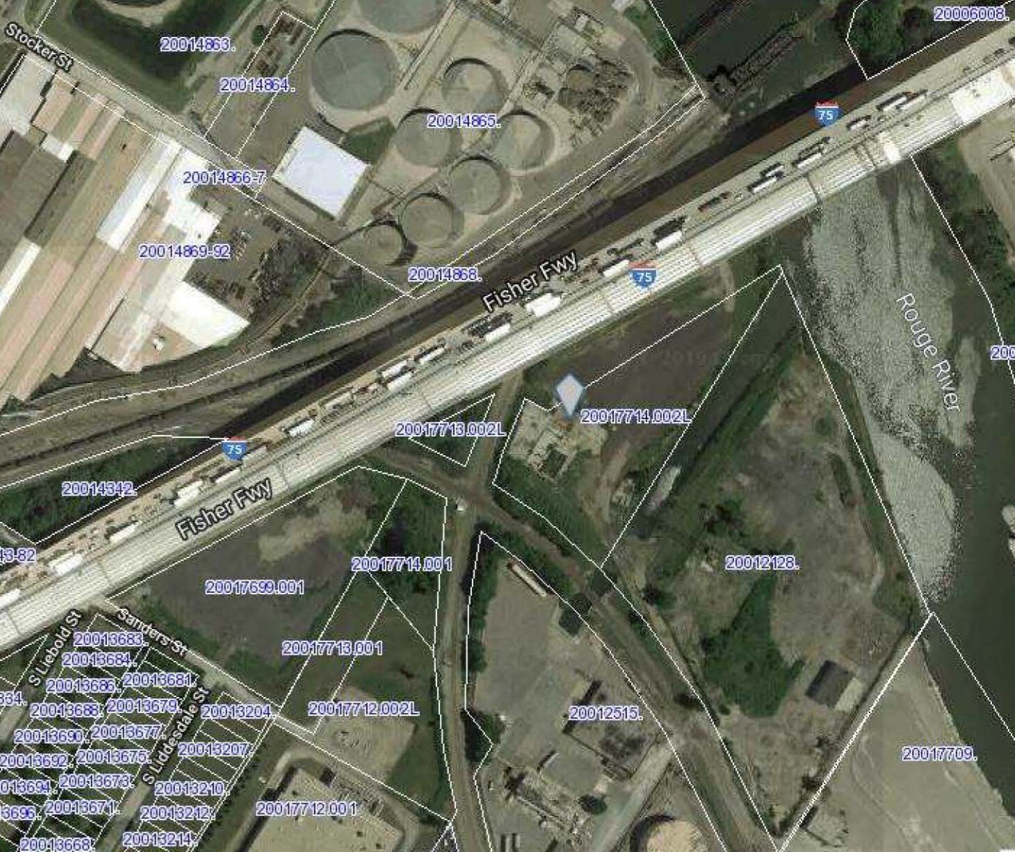 600 S Deacon St Detroit, MI 48217 Land Property for Sale on