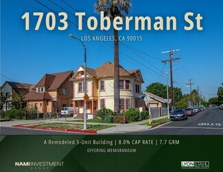 Los Angeles, CA undefined - 1703 Toberman St Los Angeles, CA undefined - 1703 Toberman St