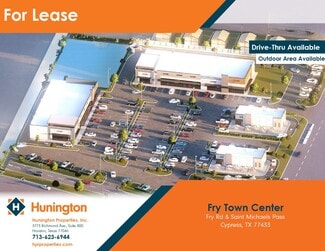 Cypress, TX Retail - Fry Rd & Saint Michaels Pass
