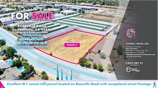 Sacramento, CA Commercial Land - Roseville Rd @ Stationers Way