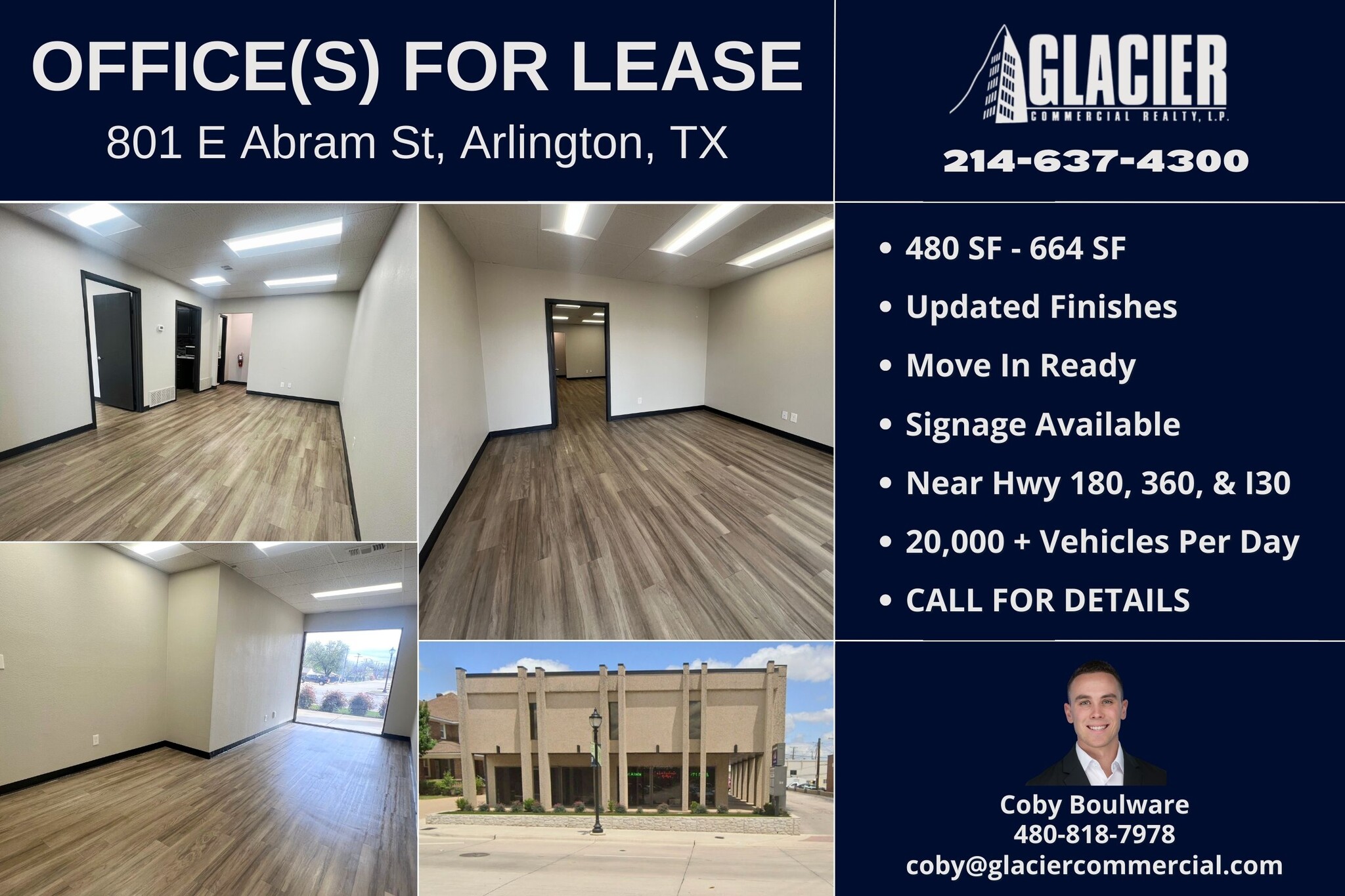 801 E Abram St, Arlington, TX for Rent